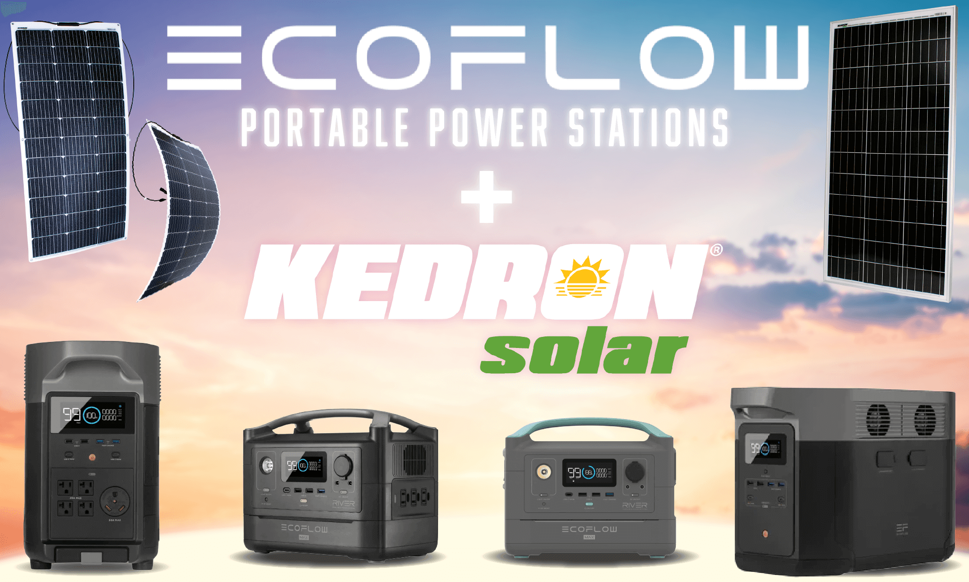 Portable Solar Kits Canada | Flexible Solar Panels for RVs & Camping ...