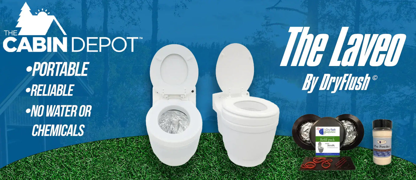 Dry Flush Toilets | The Cabin Depot