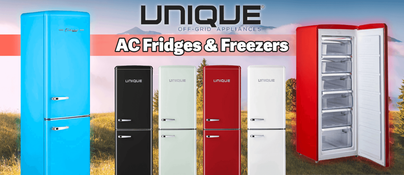 Unique Classic Retro AC Fridge/Freezers | The Cabin Depot