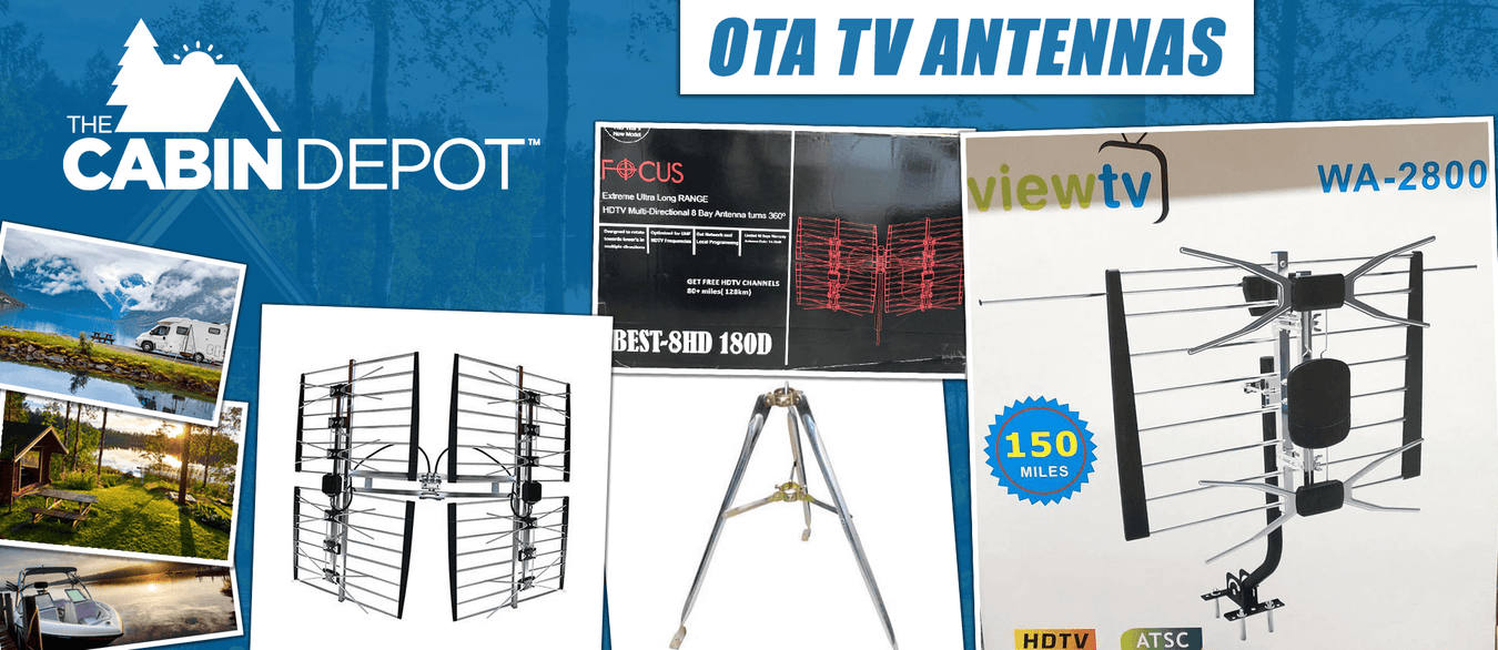 OTA TV Antennas | The Cabin Depot