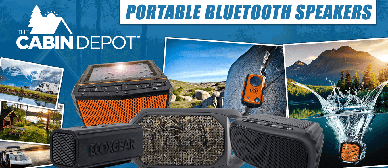 Portable Bluetooth Speakers | The Cabin Depot