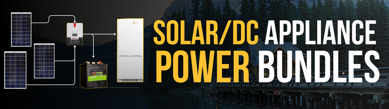 DC Solar Appliance Power System Bundles