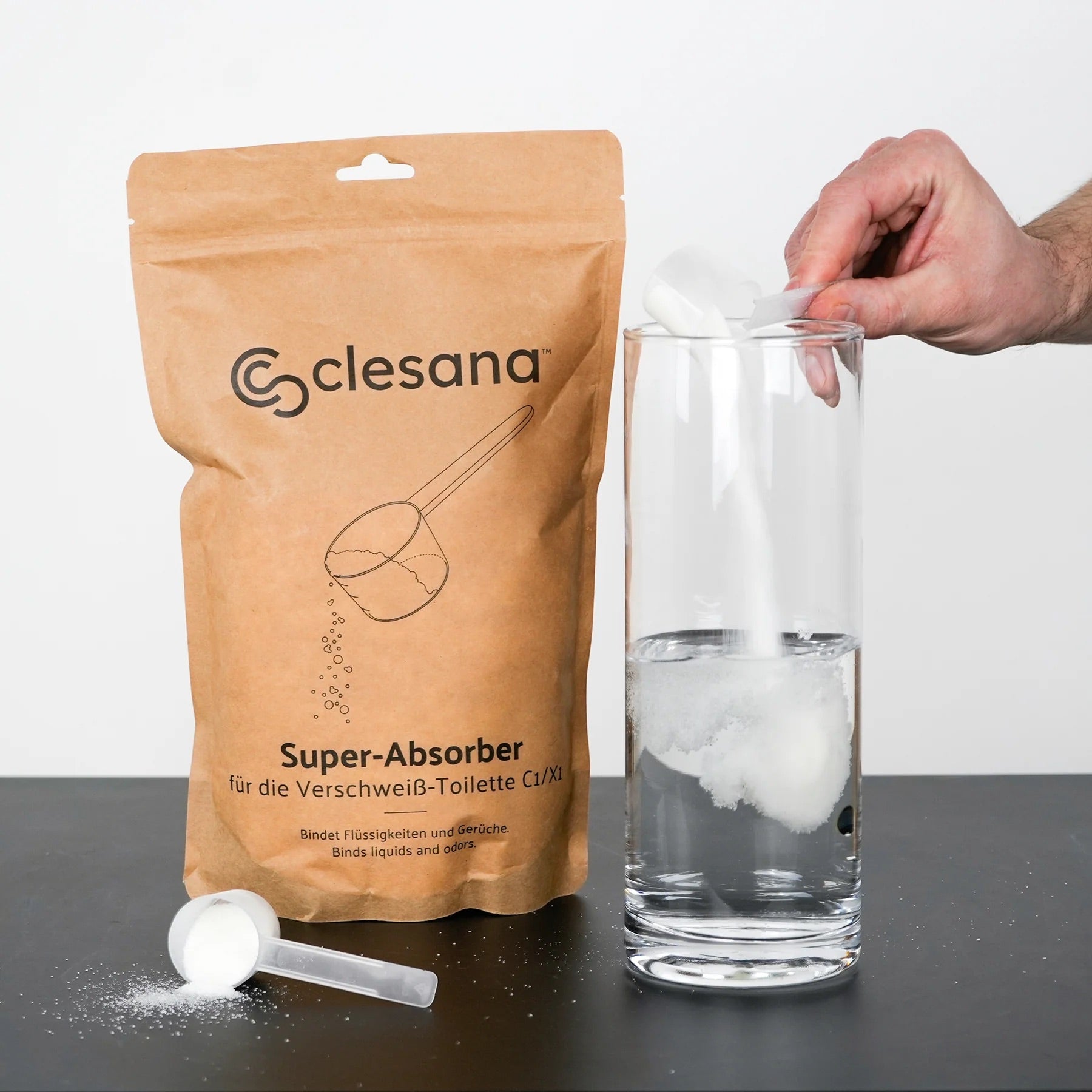 Clesana C1/X1 1 kg Super-Absorber - Paquete de 9