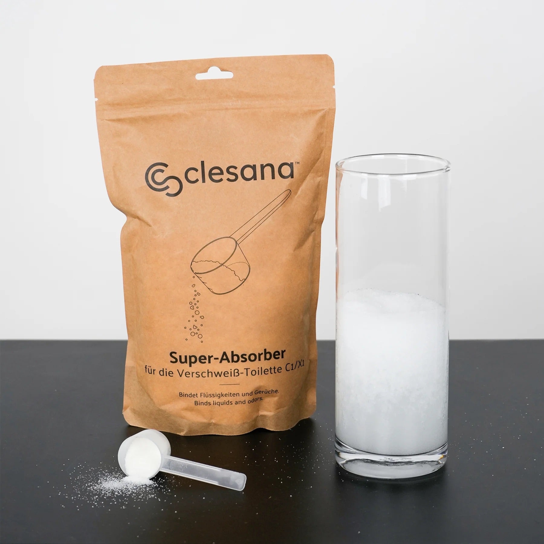 Clesana C1/X1 1 kg Super-Absorber - Paquete de 9