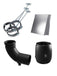 Cinderella Comfort Accessory Kit with flue terminal cap and pipe components for optimal electrical installation.