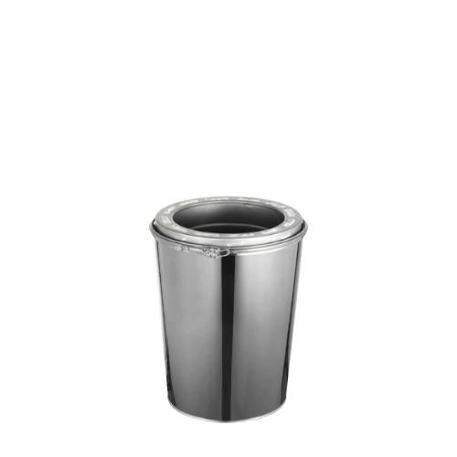 Summum Pro 48" 6" stainless steel chimney section, mirror finish, available at Cabin Depot. Durable and easy to install for Canadian standards.