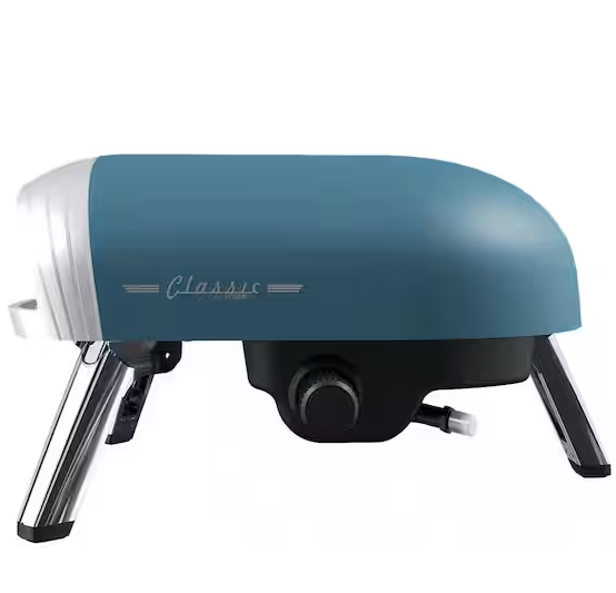 Unique 12" Classic Retro Pizza Oven Midnight Blue