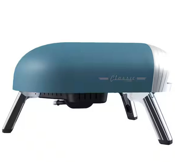Unique 12" Classic Retro Pizza Oven Midnight Blue