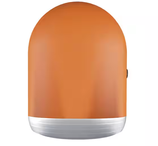 Four à pizza rétro classique unique de 40 cm, couleur orange