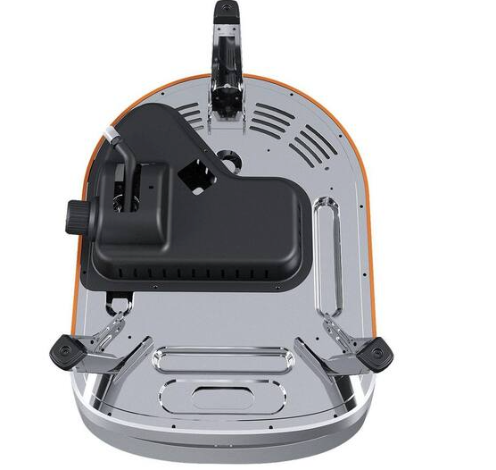 Four à pizza rétro classique unique de 40 cm, couleur orange