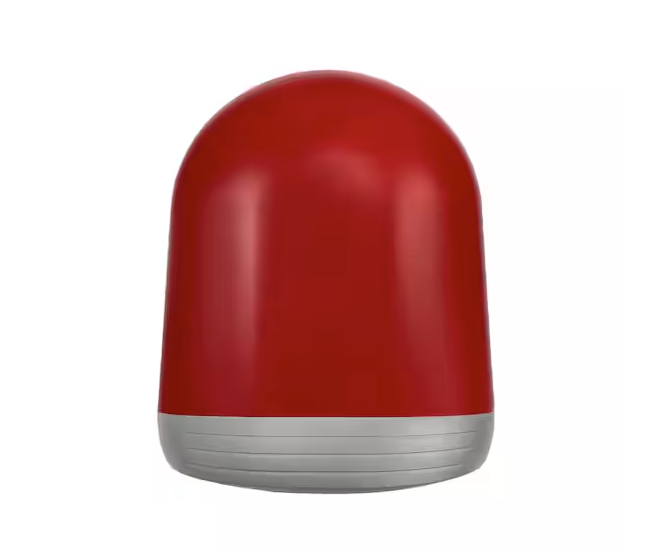 Four à pizza rétro classique unique de 40 cm, rouge