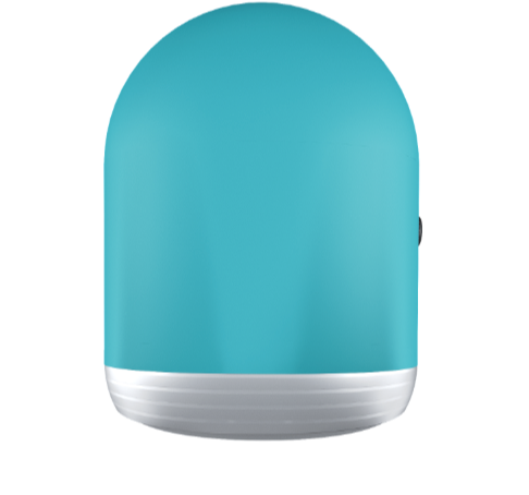 Four à pizza rétro classique unique de 30 cm, couleur bleu sarcelle