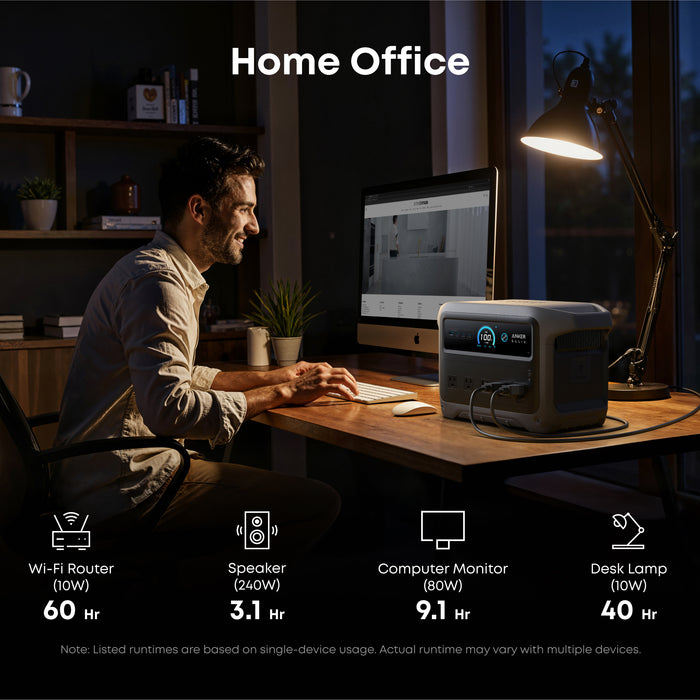 Anker SOLIX C1000 Gen2 2000W 1024Wh Station d'énergie