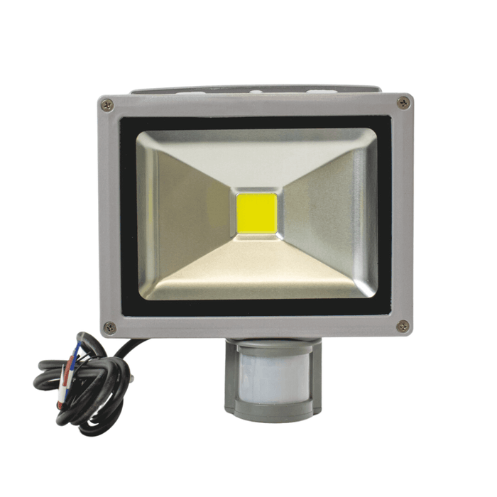 Kedron 20W 12V LED Waterproof Outdoor Motion Sensor Floodlight Cold White - Lighting by The Cabin Depot