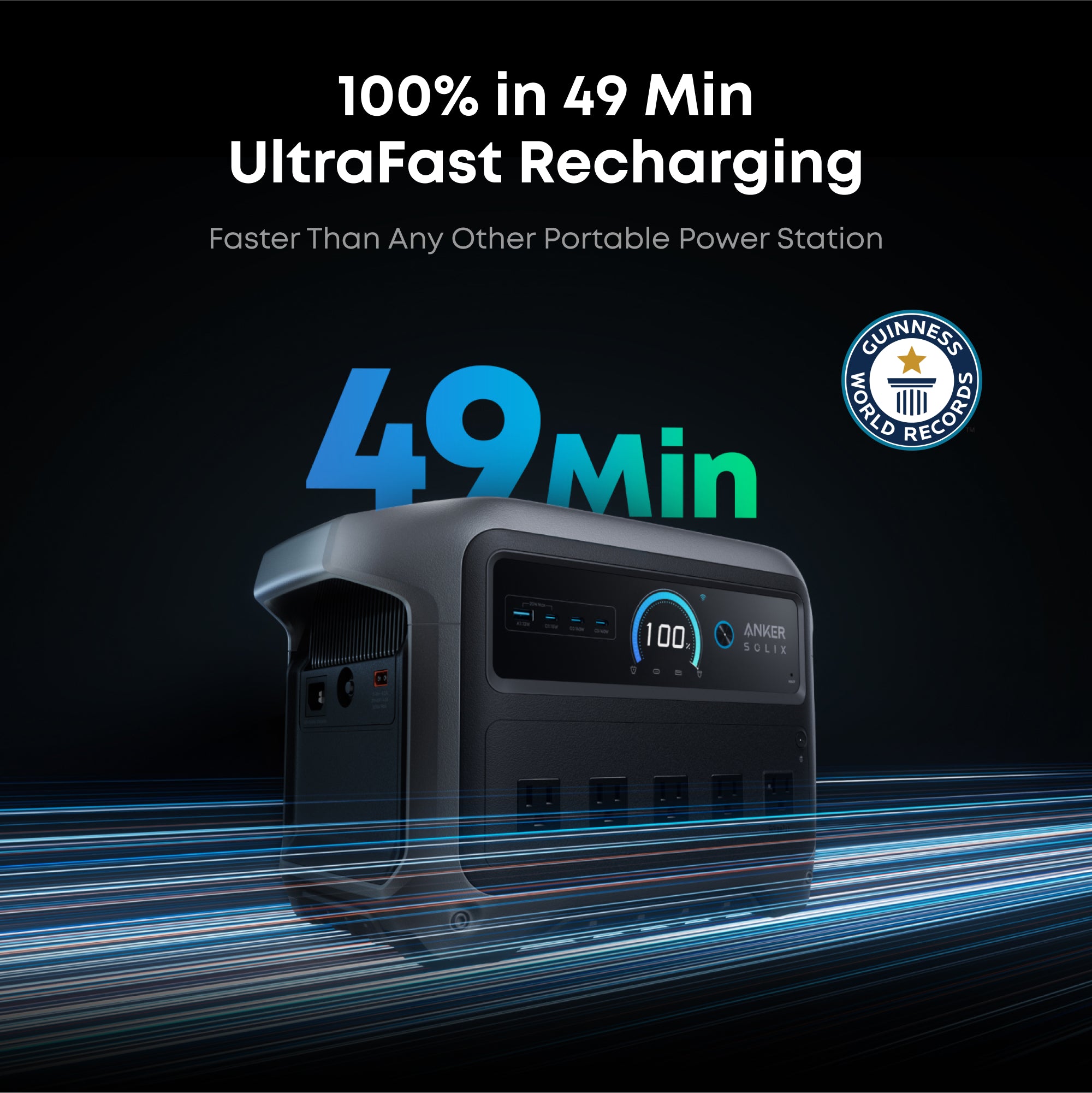アクセサリー Anker Solix C1000 Gen 2 Portable Power Anker SOLIX C1000 Gen 2 Portable Power Station - 1,024Wh | 2,000W