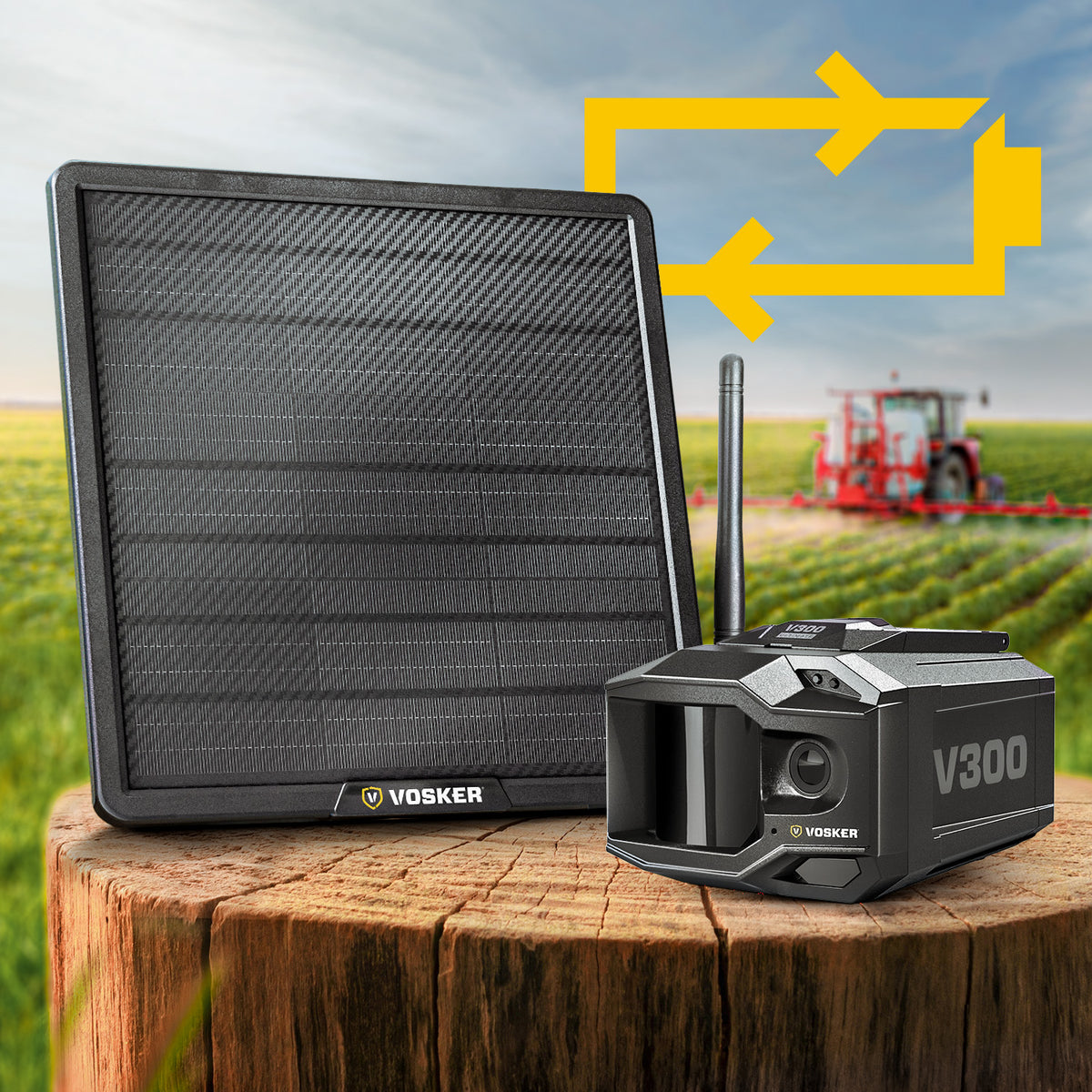 Vosker V300 Solar Cellular Camera
