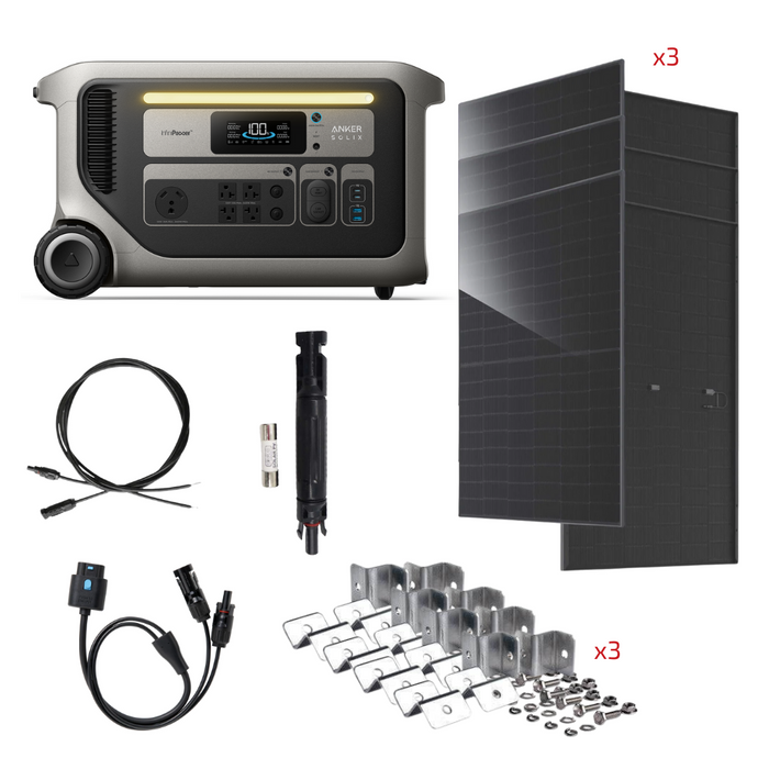 Sistema de alimentación Anker SOLIX F3000