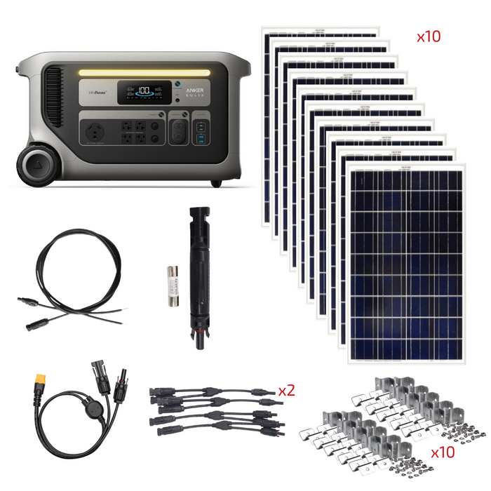 Sistema de alimentación Anker SOLIX F3000