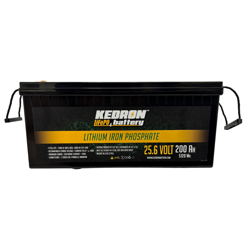 KEDRON 24V 200AH LiFePO4 Battery