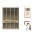 Empire Propane Direct Vent Heater DV210S 10000 Btu with thermostat and installation parts for cost-efficient home heating.