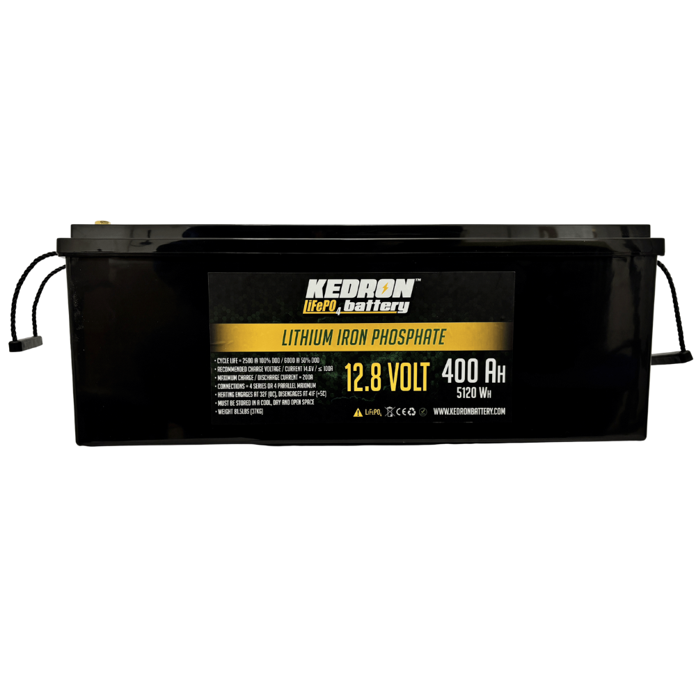KEDRON 12V 400AH LiFePO4 Battery