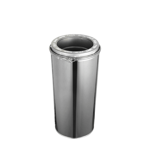 Summum Pro 48" 6" Diameter Chimney Stainless Steel - Cabin Depot. Easy install and durable with lifetime warranty. Mirror finish.