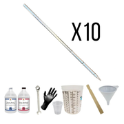 Kit de montage IntegraRack AnchorSpike pour cadres BallastRack - Lot de 10