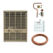 Empire Propane Direct Vent Heater DV210S 10000 Btu with installation kit and thermostat, energy-efficient heating solution.