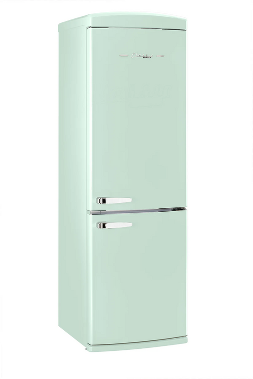 The 12 cu/ft Classic Retro by Unique bottom mount refrigerator transports you back to the ‘50s.  Available at The Cabin Depot.