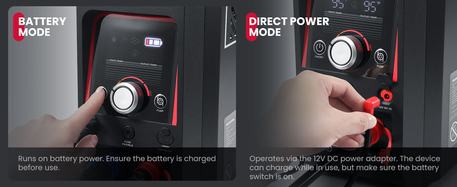 Calentador de agua portátil GaslandChef G3 Pro 20.000 BTU GoShower 3