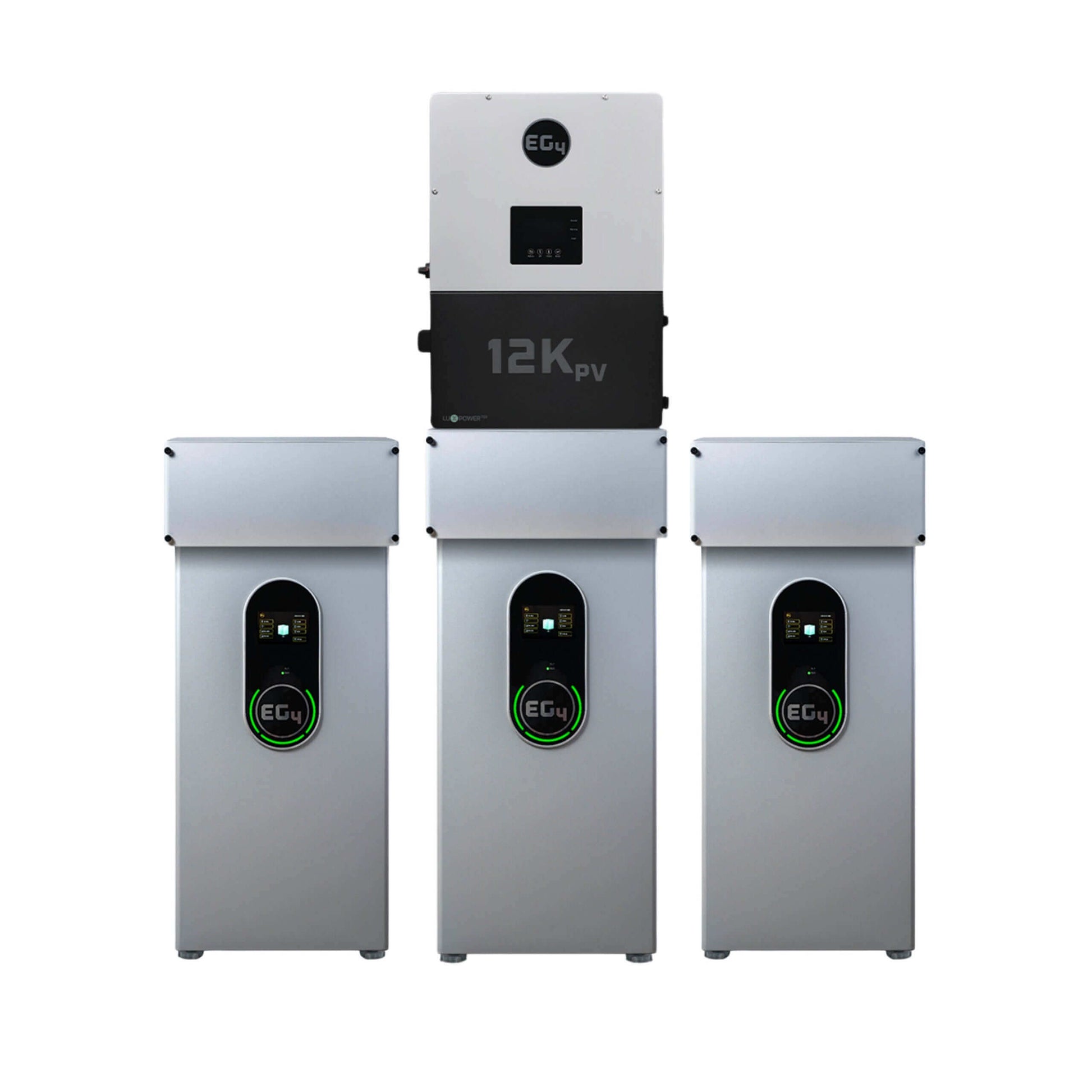 EG4 Wall Mount Battery and 12kPV Hybrid Inverter Bundle for off-grid power by Cabin Depot