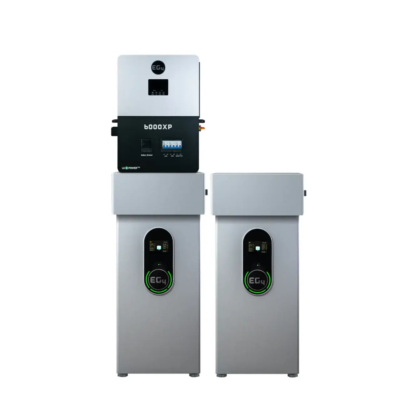 EG4 Wall Mount Indoor Battery 280AH and 6000XP Inverter Bundle from Cabin Depot for off-grid power solutions.