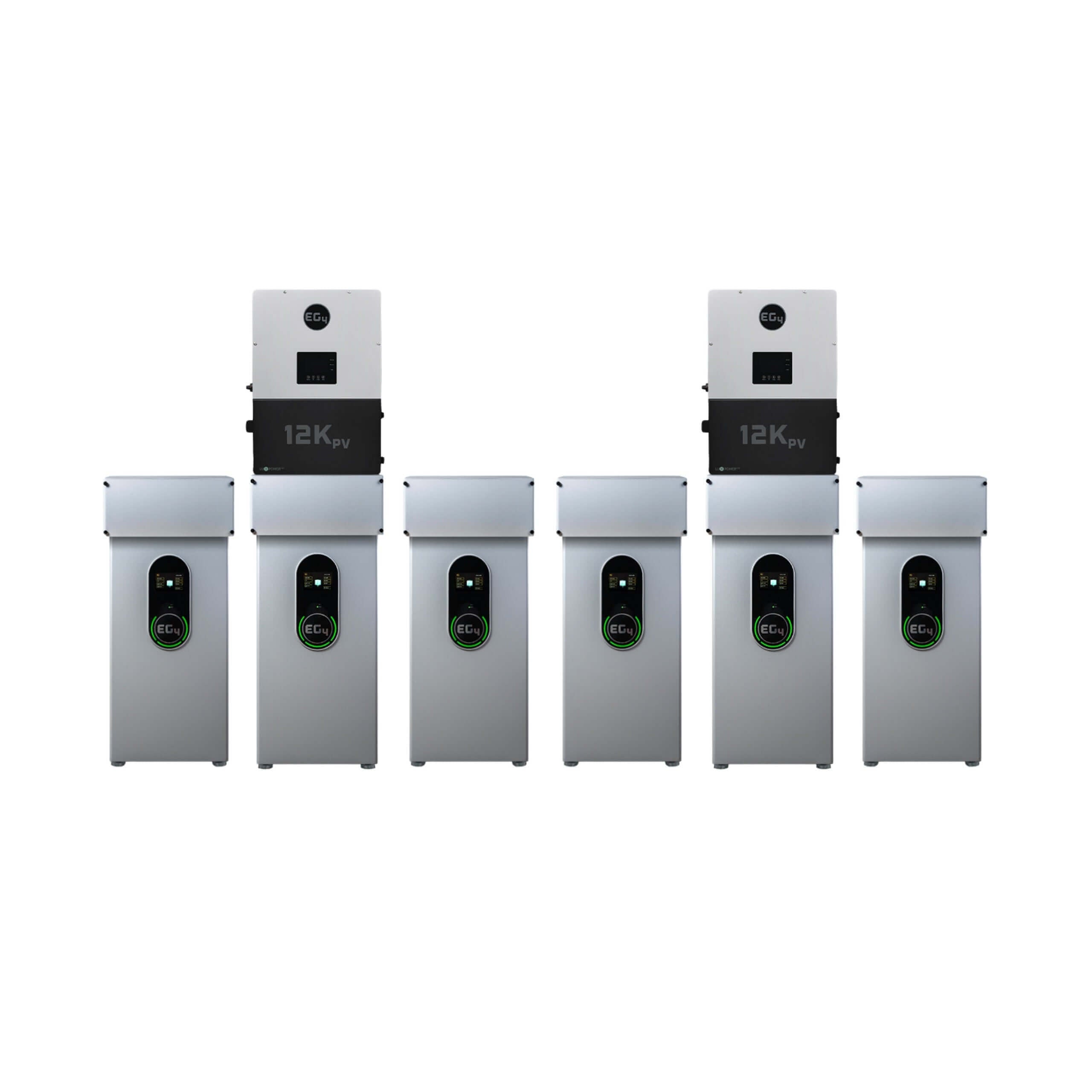 EG4 Wall Mount Battery 280AH and 12kPV Hybrid Inverter Bundle - Off-Grid Power Solution | The Cabin Depot