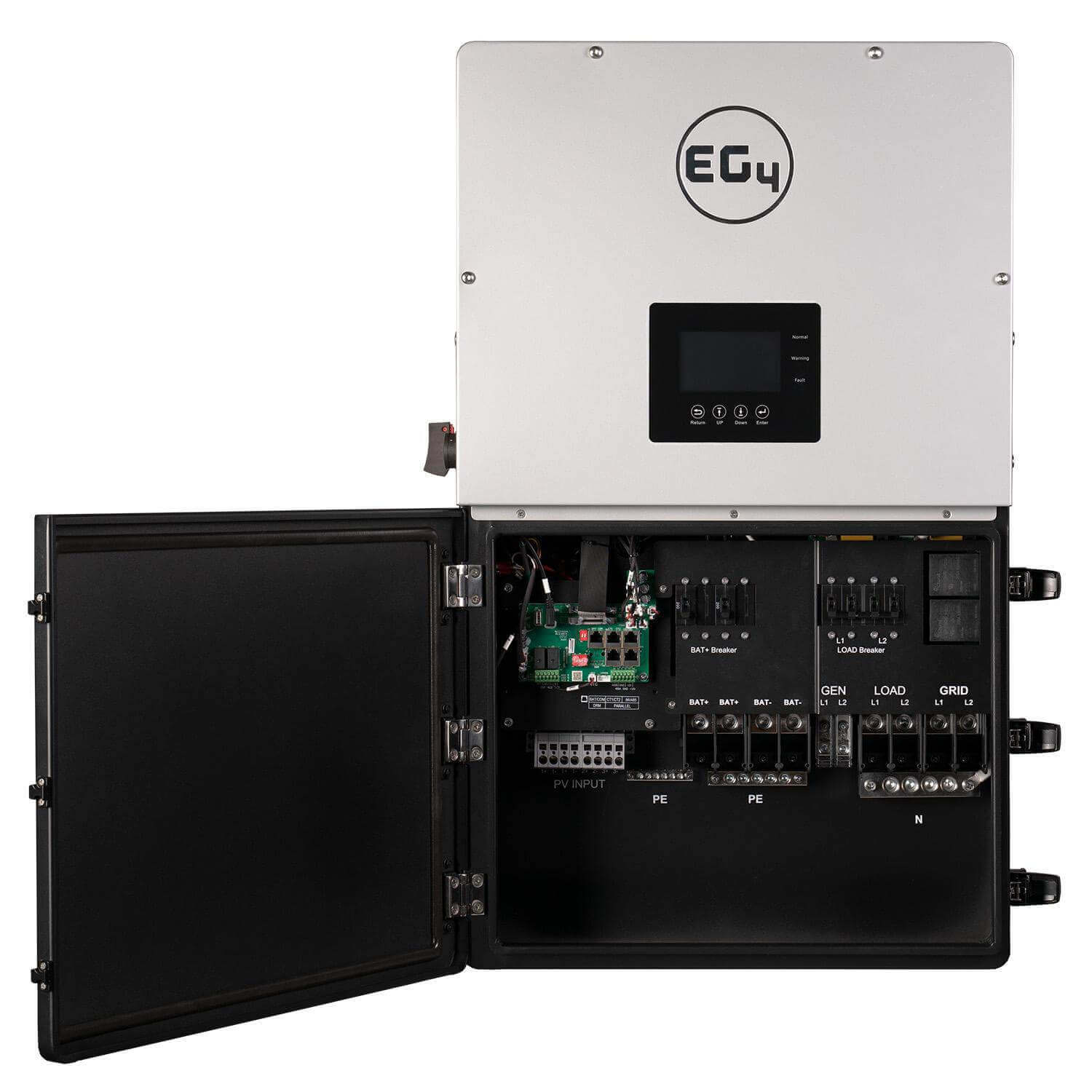 EG4 48V 18kPV-12LV Hybrid Inverter - Cabin Depot solar power solution for grid-tied and off-grid systems