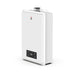 Eccotemp 6.0 GPM Natural Gas Indoor Tankless Water Heater - Builder Series in white, showcasing modern design and control panel