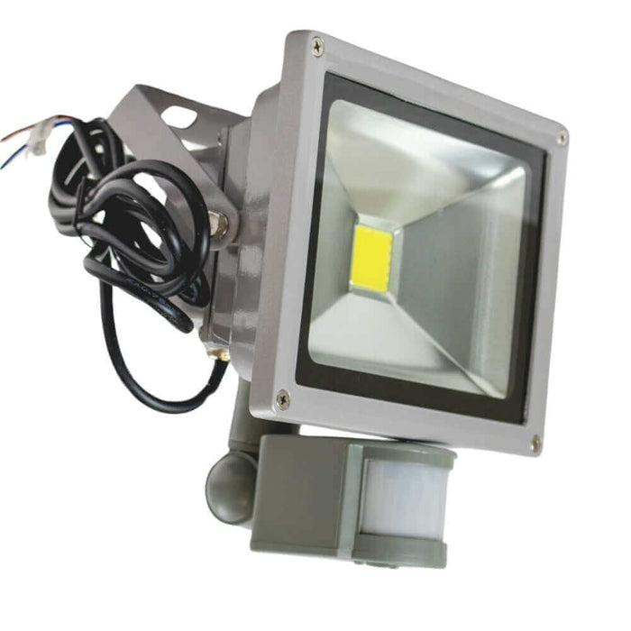 Kedron 20W 12V LED Waterproof Outdoor Motion Sensor Floodlight Cold White - Lighting by The Cabin Depot