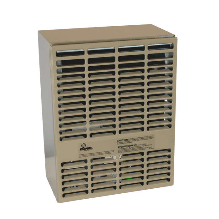 Empire DV210S Propane Direct Vent Heater, 10000 Btu, compact design for efficient small space heating, made in the USA.