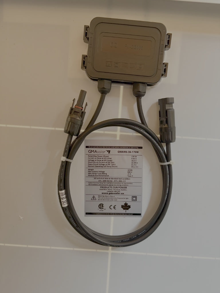 GMA Solar 170W Mono Solar Panel