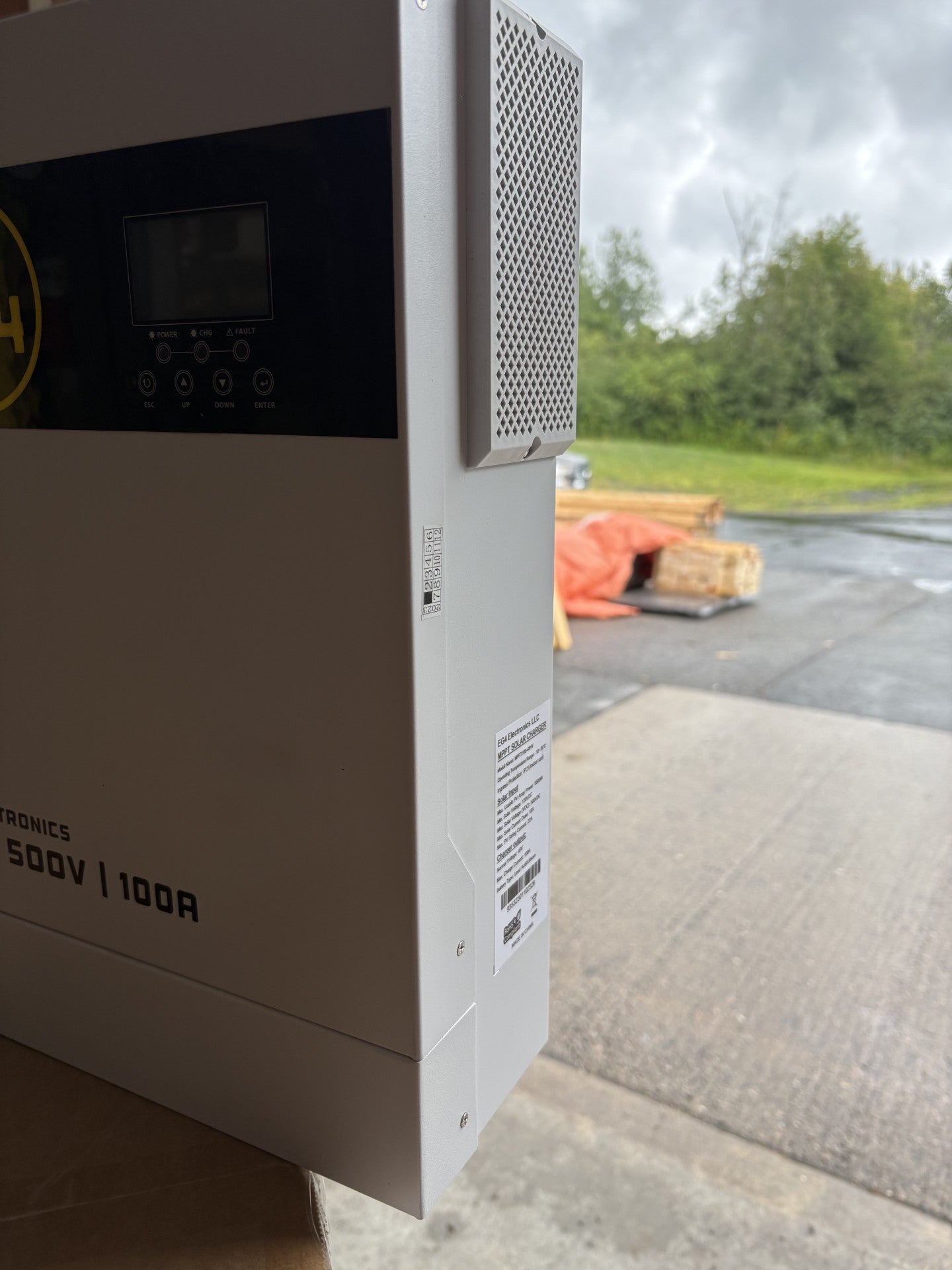 EG4 MPPT100-48HV Solar Charge Controller (Open Box)
