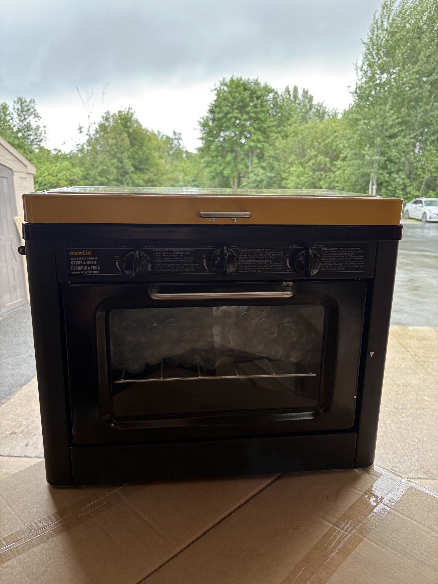 Martin 24,000 BTU Portable Oven And Stove Combo (Scratch & Dent)