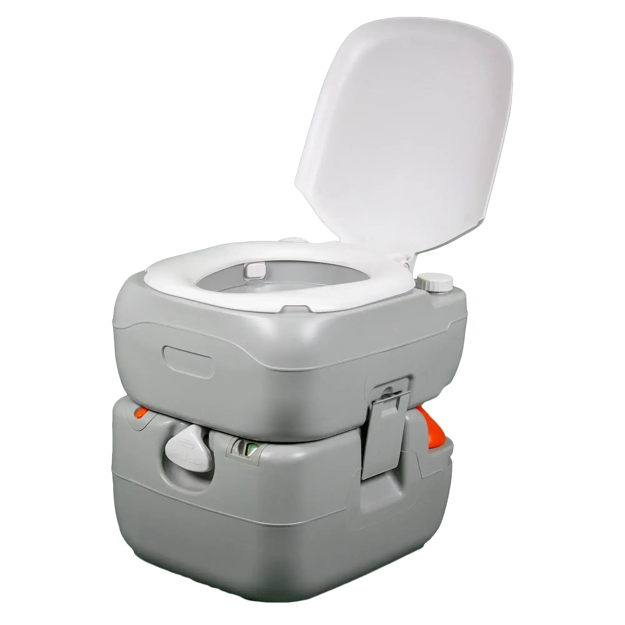 Reliance Flush N Go Portable Toilet 4822 with high capacity, available at Cabin Depot for convenient outdoor hygiene solutions.