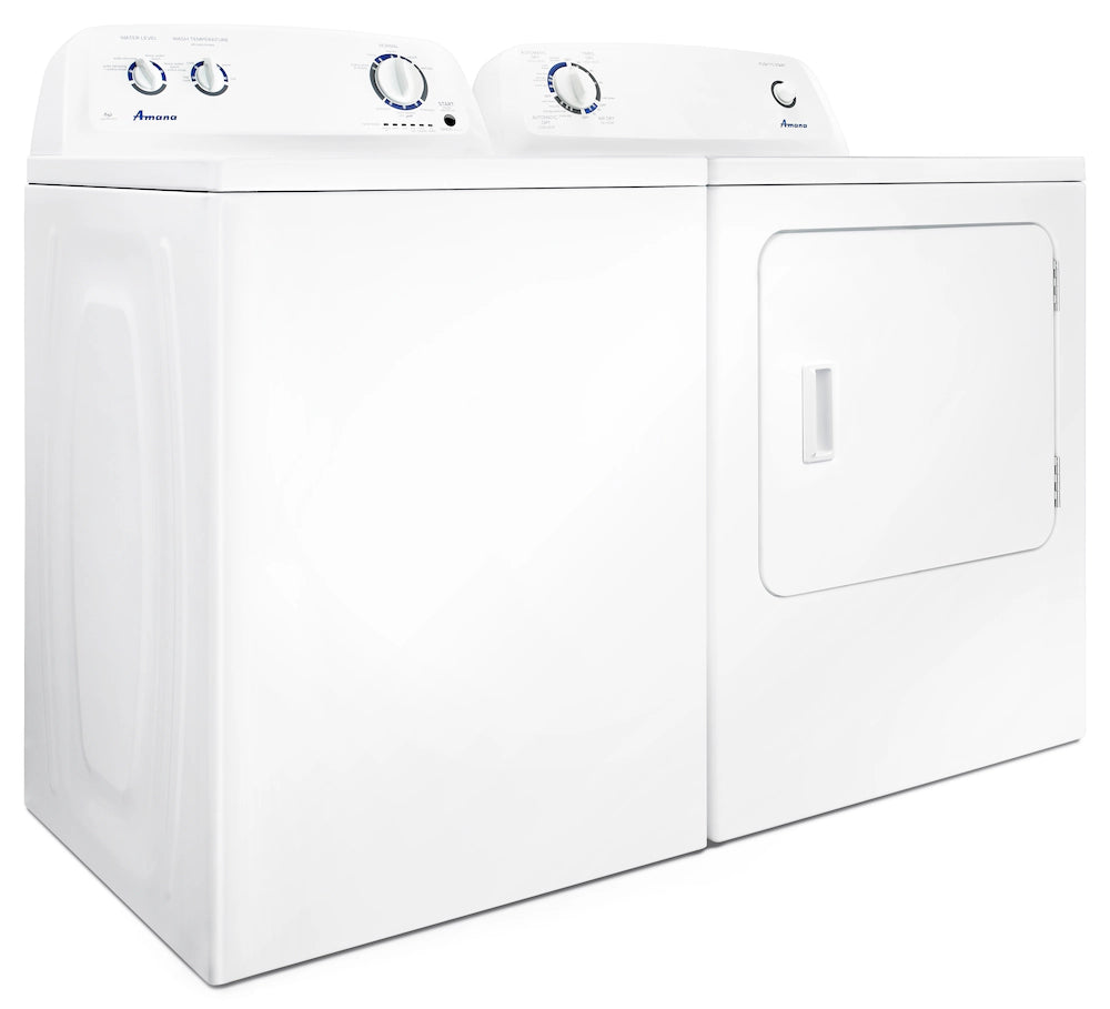 Amana Propane Dryer & Top-Load Washer Pair