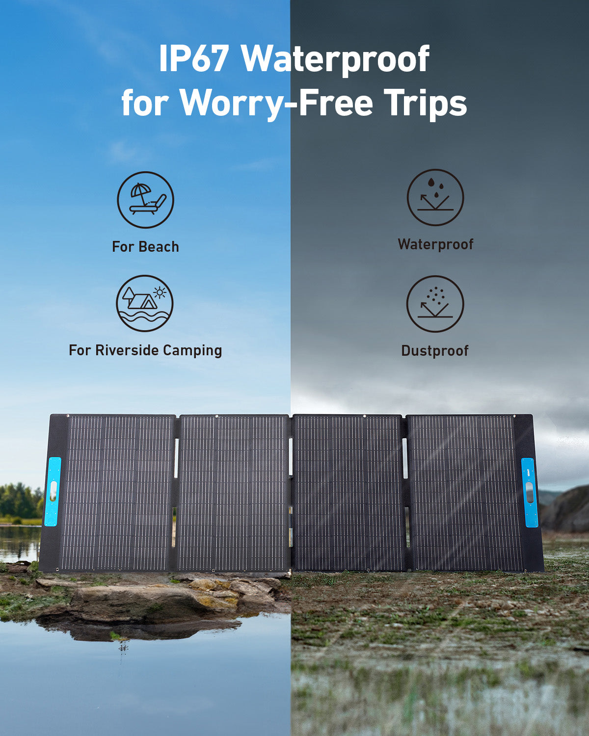 Anker SOLIX 400W Portable Solar Panel