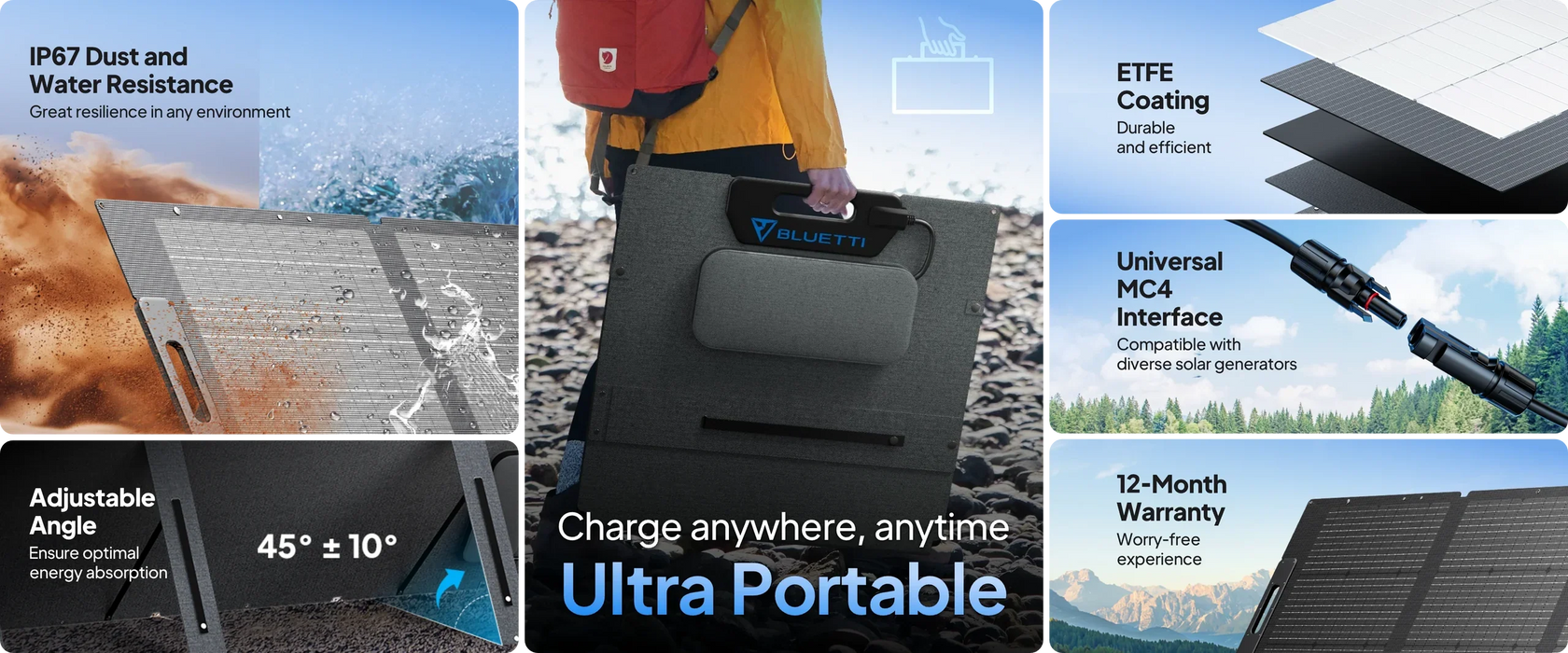 Bluetti 200W Solar Panel