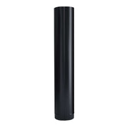 Imperial 6" x 36" Black Matte Pipe for wood stove connection, available at Cabin Depot.