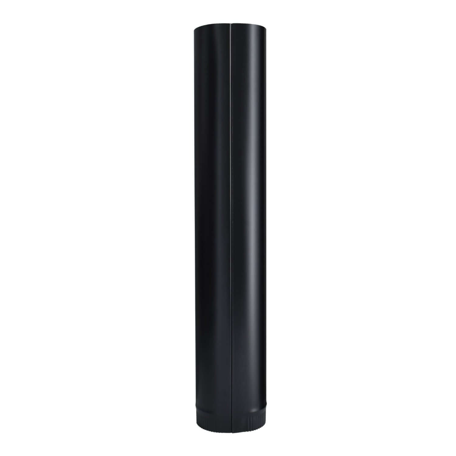Imperial 6" x 36" Black Matte Pipe for wood stove connection, available at Cabin Depot.