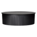 Imperial 6" Black Matte Crimped End Cap for flue pipe closure