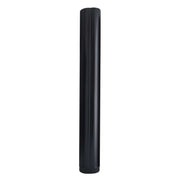 Imperial 6" x 48" black matte pipe for wood stove connection by Cabin Depot, featuring easy snap-lock system for chimney installation.