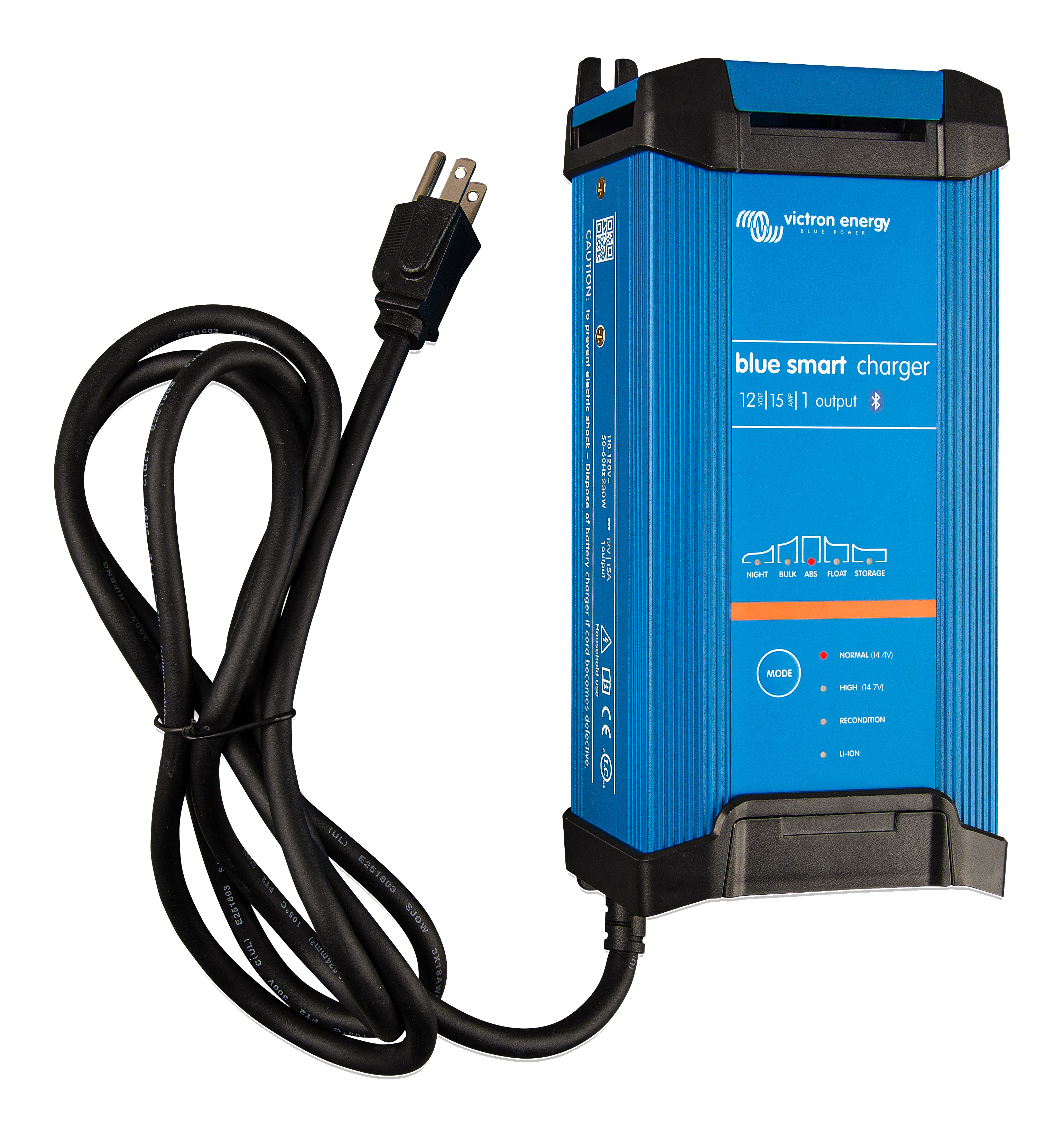 Chargeur Victron Blue Smart IP22 24/16(1) 120 V NEMA 5-15