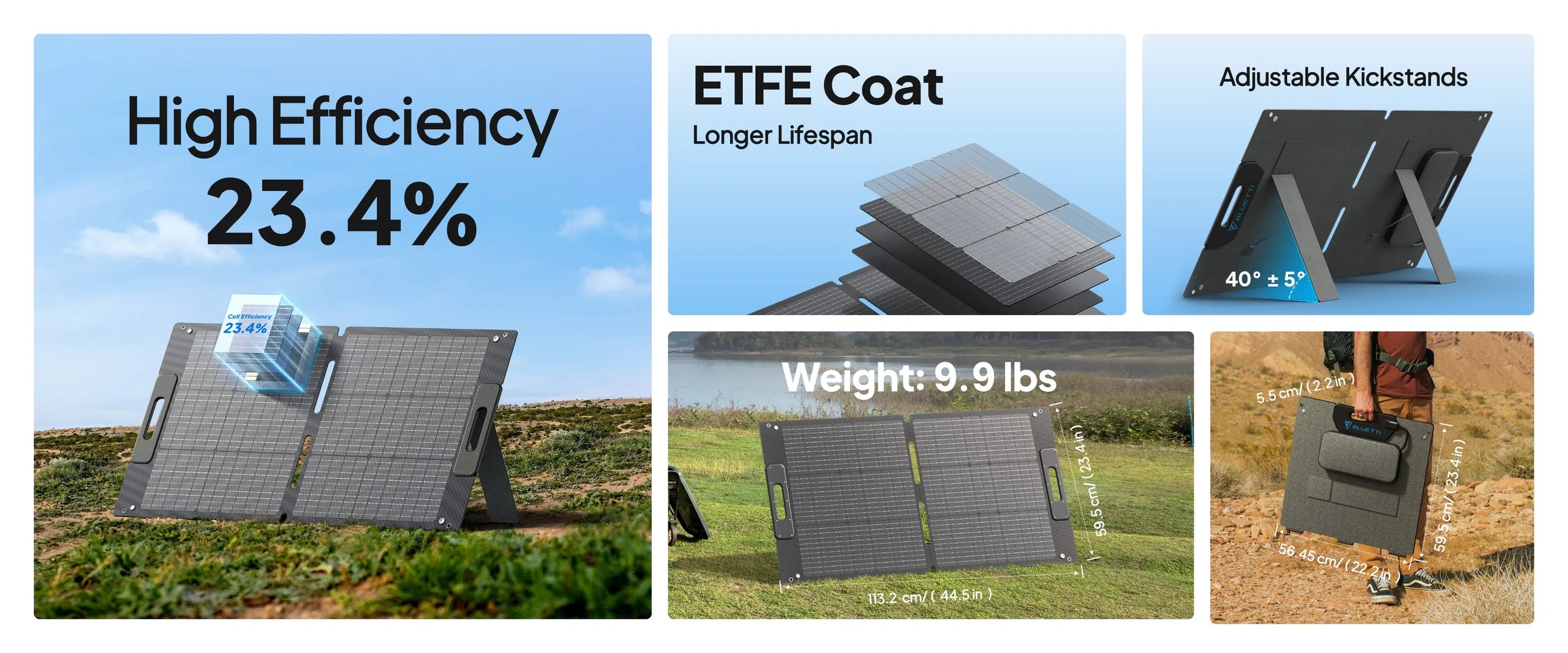 Bluetti 100w Solar Panel